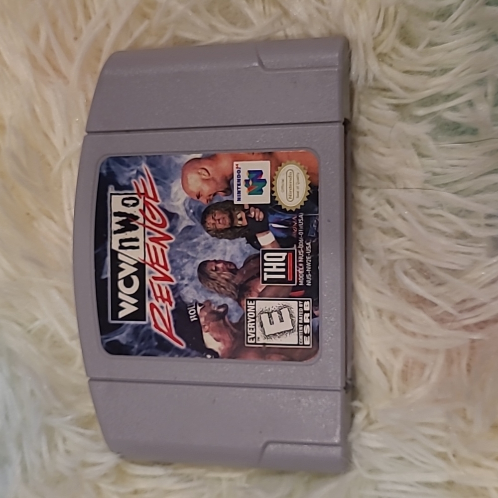Vintage Nintendo 64 WCW Revenge